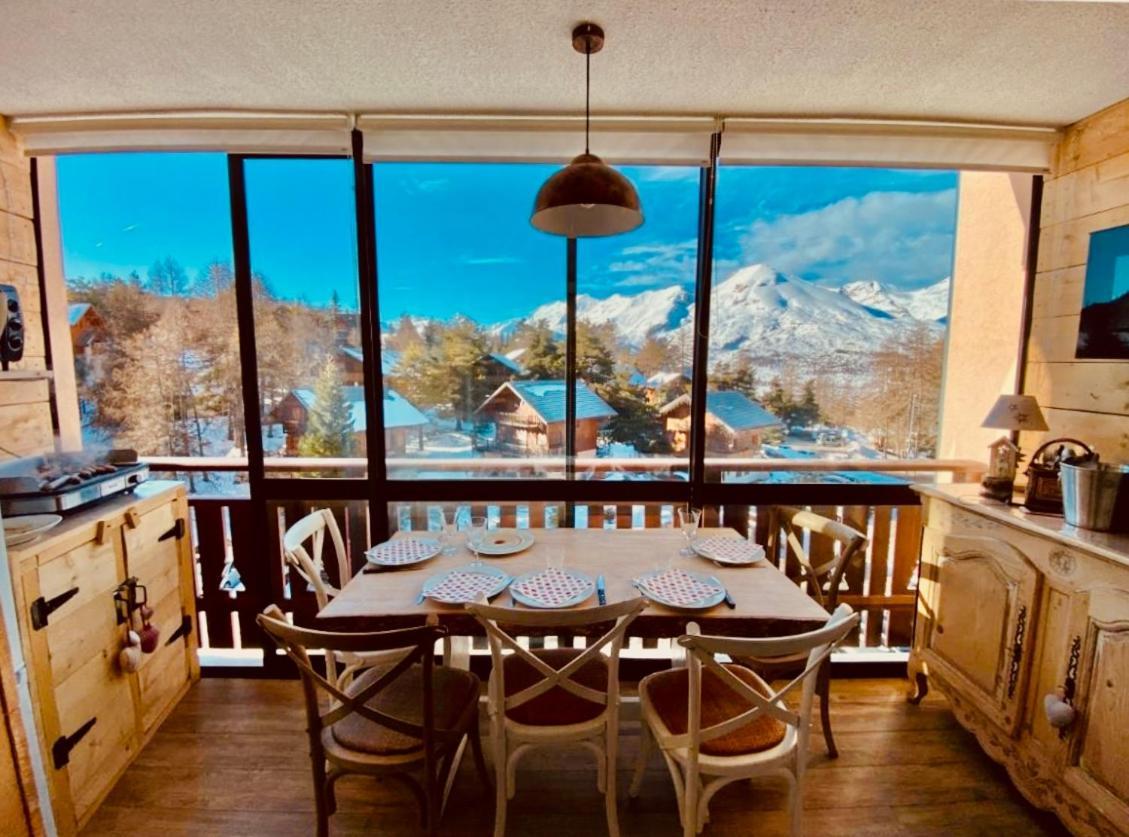 La Joue Du Loup, Aux Pieds Des Pistes Et Vue Sur Montagnes 아파트 외부 사진